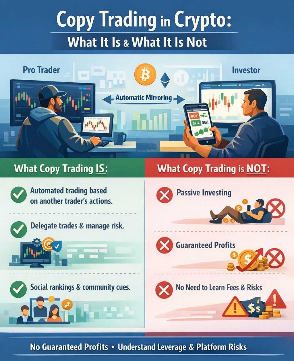 What Is Copy Trading in Crypto (And What It Is Not)