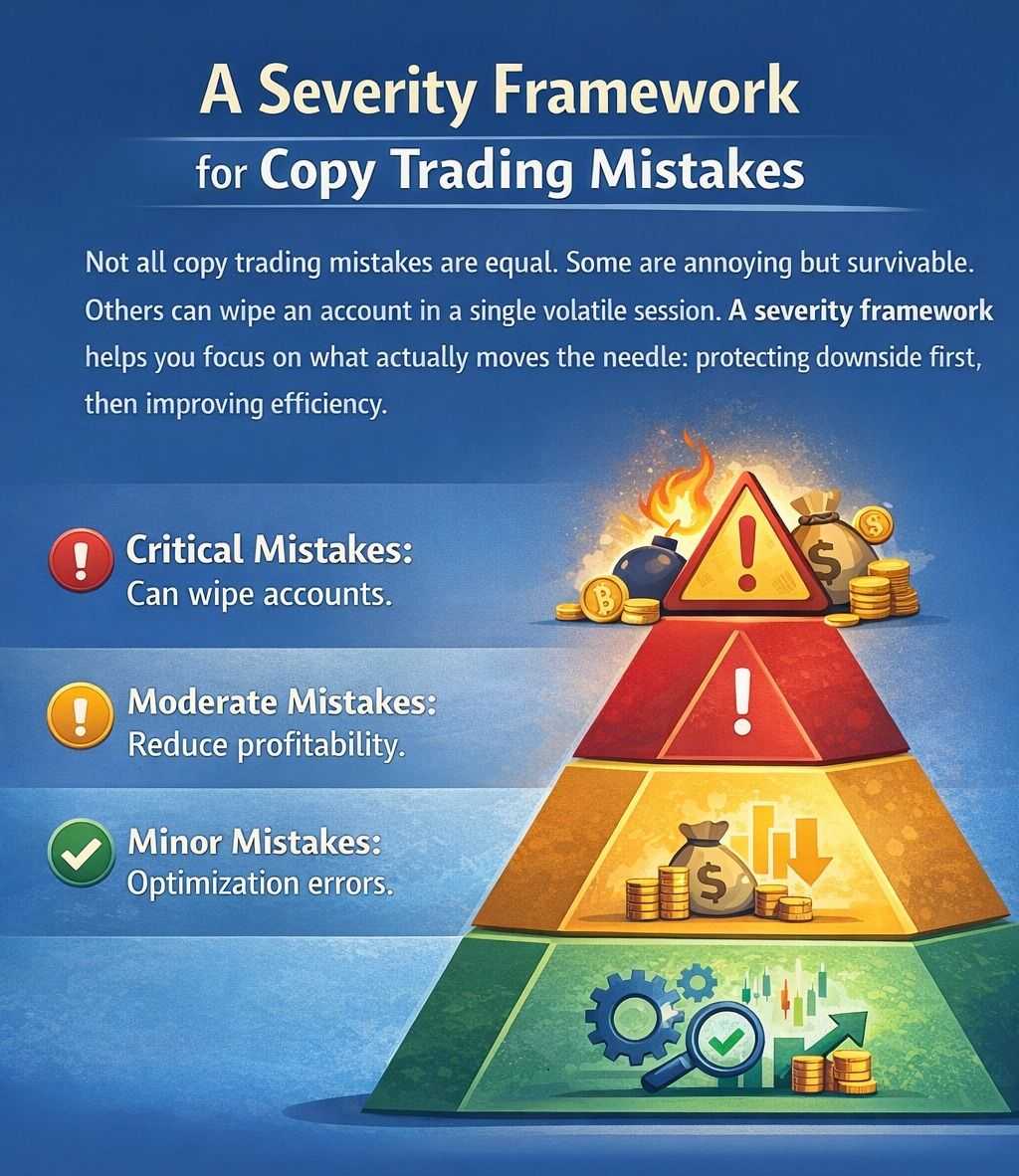 A Severity Framework for Copy Trading Mistakes