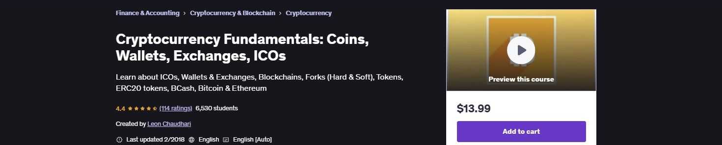 Udemy Crypto Fundamentals
