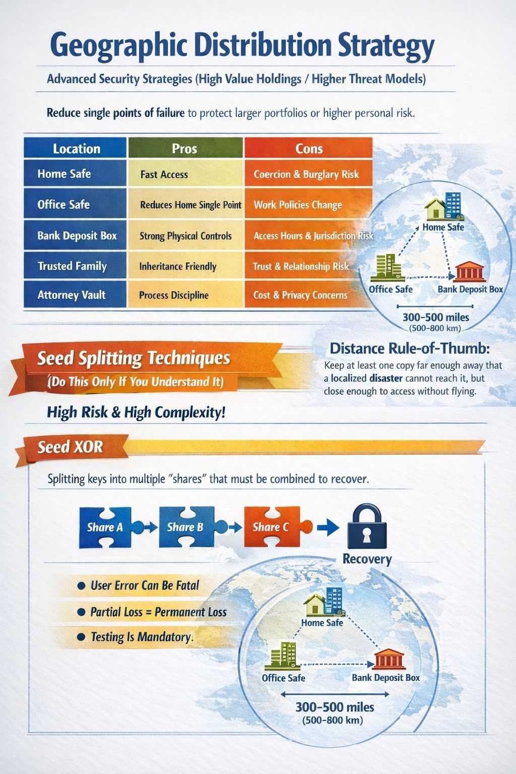 Advanced Security Strategies (High Value Holdings / Higher Threat Models)