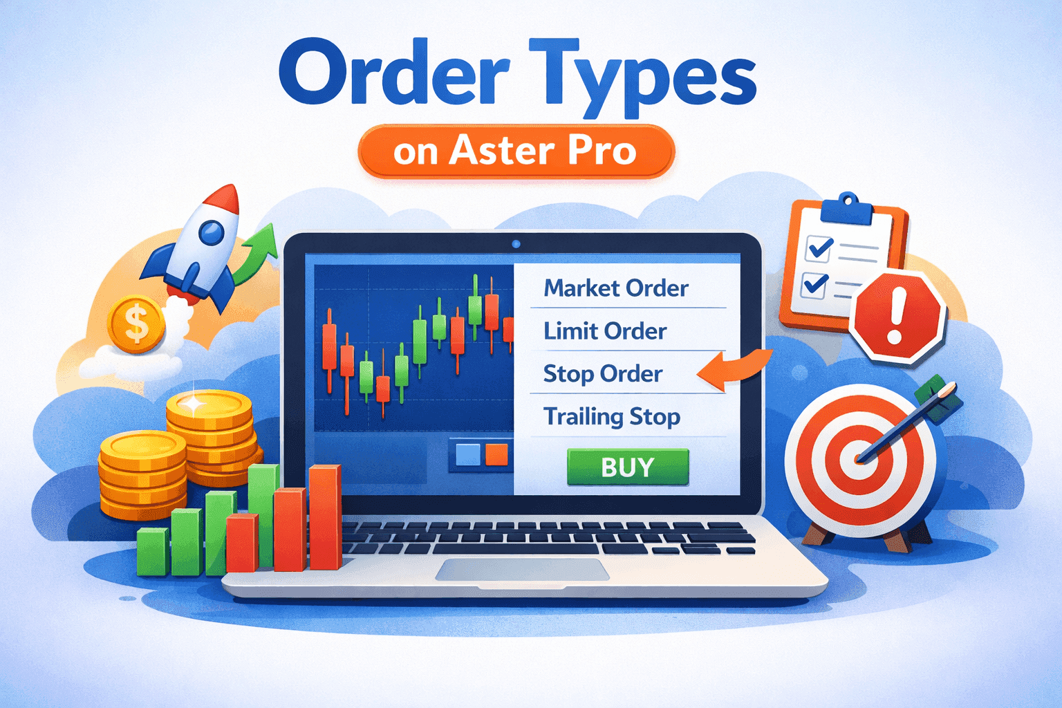 Order Types on Aster Pro