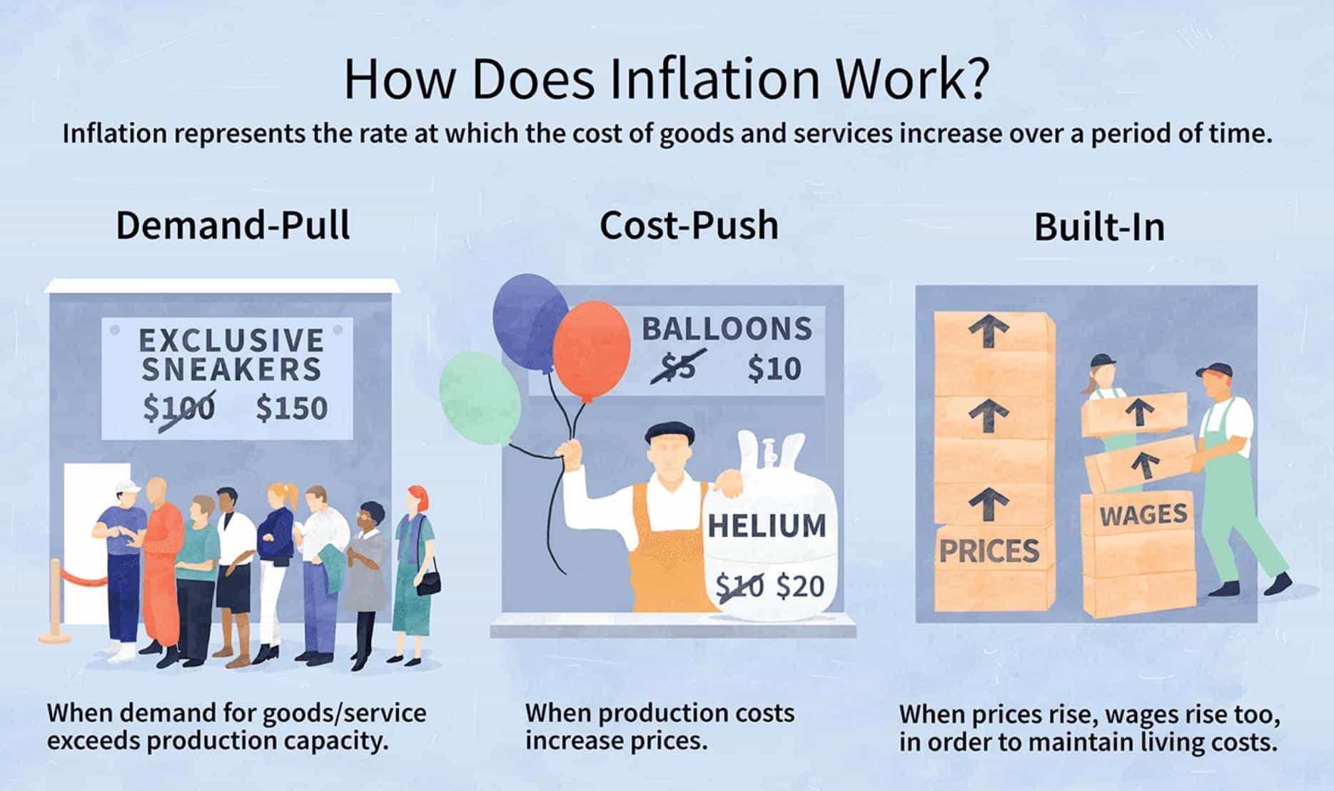 how does inflation work