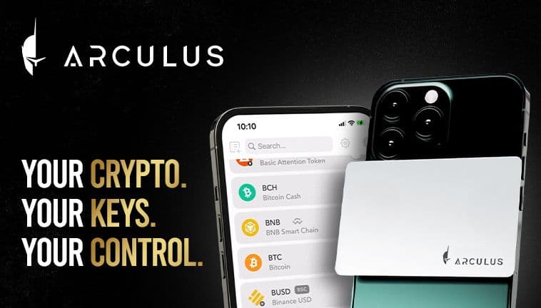 Arculus Wallet - Cold Storage Security With Tap-to-Sign Simplicity