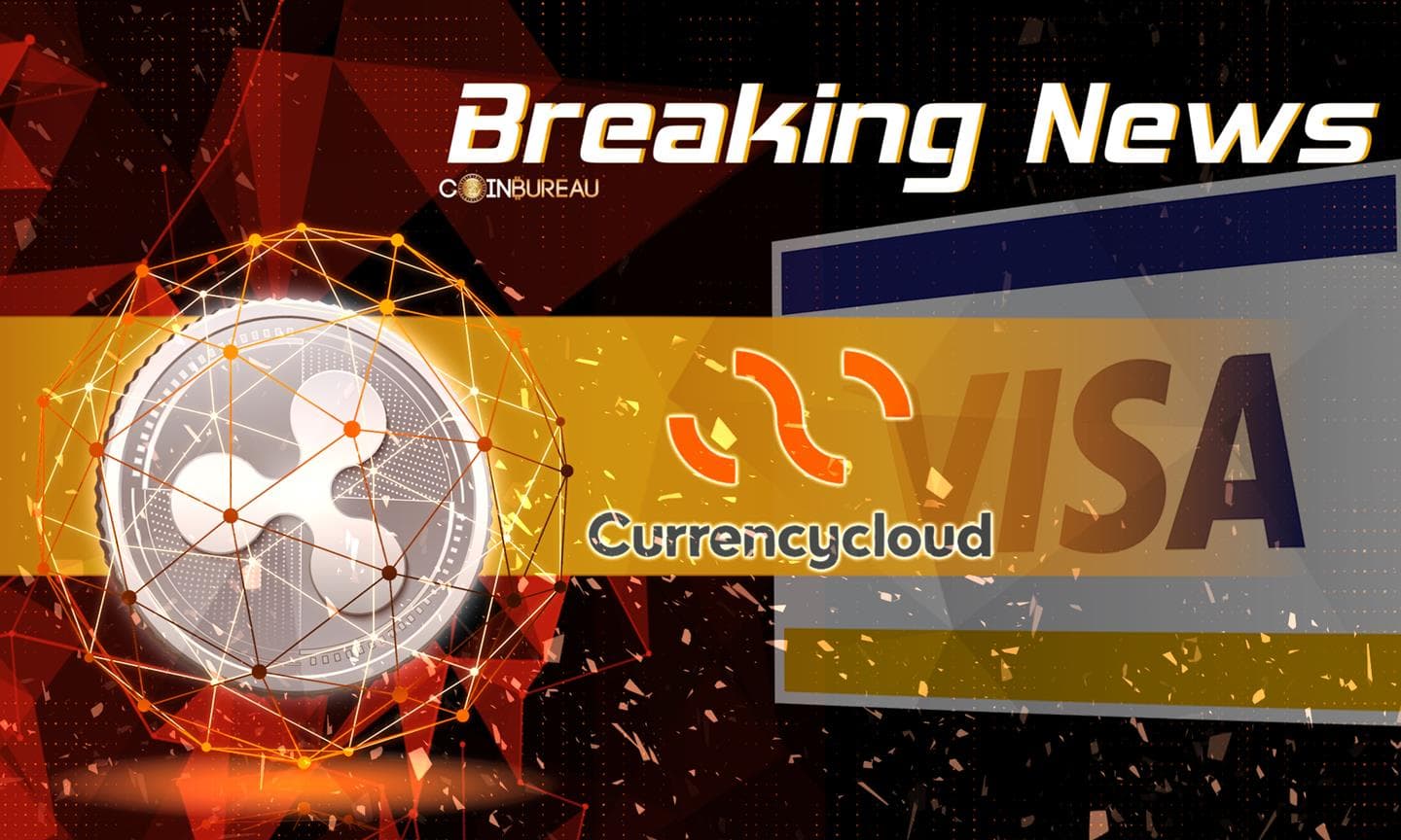 Visa Buys Ripple Partner CurrencyCloud in $900 Million Deal