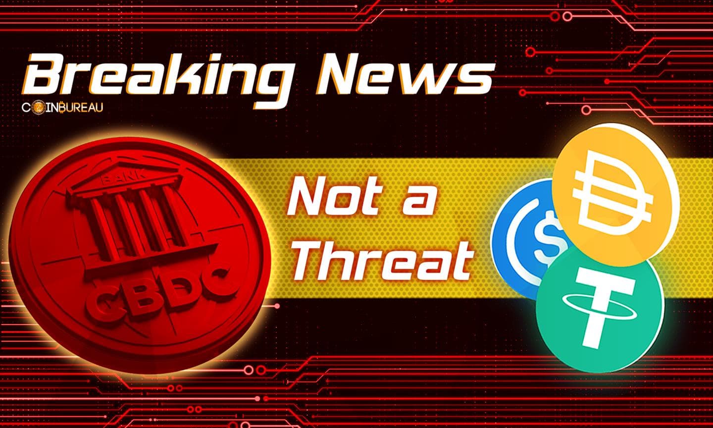 Tether CTO Says CBDCs Not a Threat to Stablecoin Market